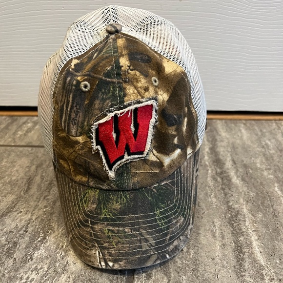 47 Other - 47 brand Wisconsin Badgers camouflage fitted